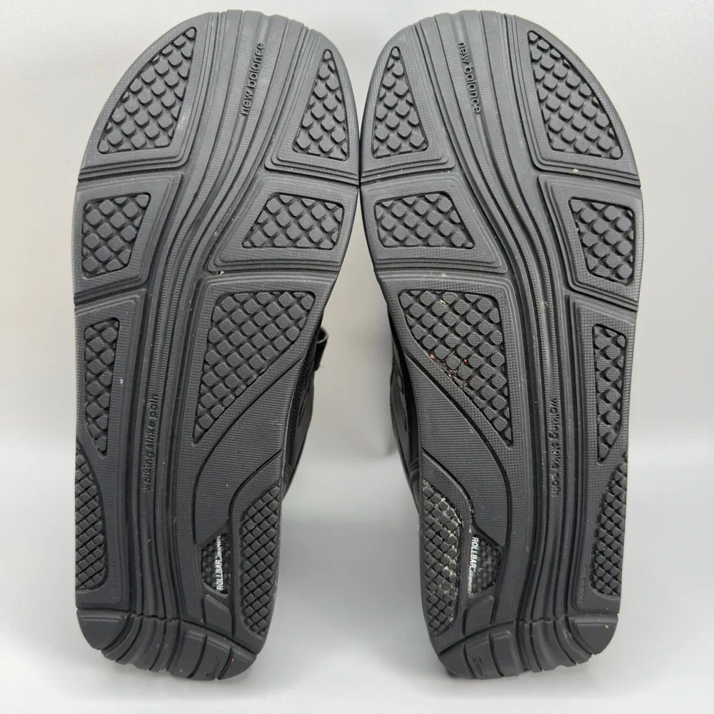 New Balance 928v1 Mens 11.5 11 1/2 D Walking Shoe Hook Loop Adjustable‎ Black